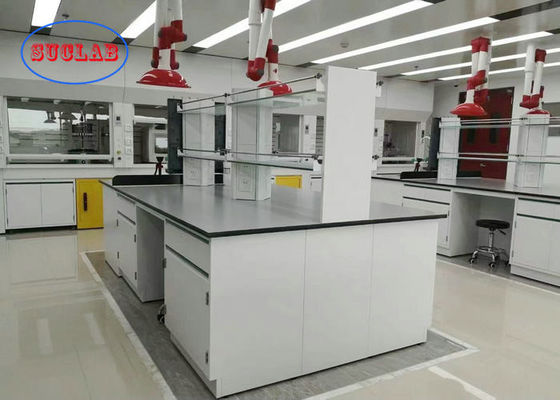 Buen precio Estación de trabajo de laboratorio de acero para uso en salas de instrumentos en línea
