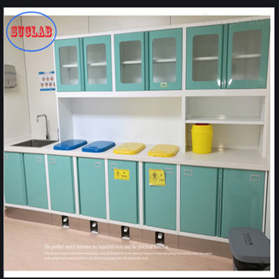 Buen precio Muebles de hospital Descarga del gabinete de la pared de la clínica de acero inoxidable deslizador de 110 grados bisagra en línea
