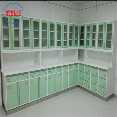 Buen precio Cabinet de eliminación de la sala de operaciones del hospital montado en la pared de acero completo en línea