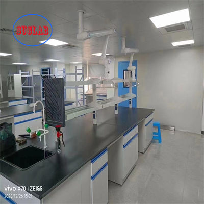 Buen precio Muebles de laboratorio de química de acero completo Diseño moderno para almacenamiento y seguridad en línea