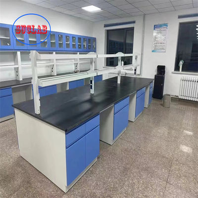 Buen precio Diseño de muebles de laboratorio de química personalizable Diseño clásico moderno para un almacenamiento y seguridad fáciles en línea