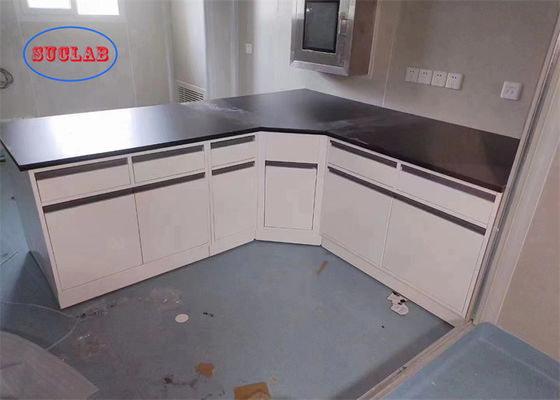Buen precio Color Azul Banco de laboratorio de química Banco de laboratorio con almacenamiento Indonesia Lavabo cerámico en línea