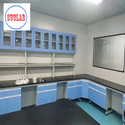 Buen precio Trabajo de caso de laboratorio Hong Kong Acero resistente al fuego con superficie de trabajo laminada resistente a productos químicos en línea