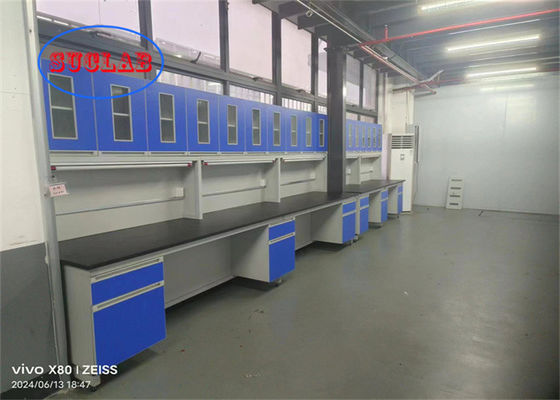Buen precio Acero resistente a los químicos Laboratorio de química de madera Banco de trabajo de laboratorio Estación de trabajo de Vietnam Resina fenólica o resina epoxi en línea