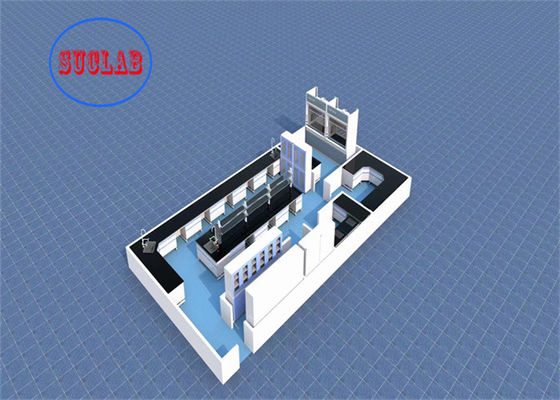 Buen precio Resistente a los químicos C marco Laboratorio de Química Banco de trabajo de laboratorio Trabajo de casos Indonesia con múltiples gabinetes en línea