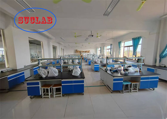 Buen precio Techo de trabajo de resina fenólica resistente a los químicos Techo de trabajo de laboratorio de química Precio con marco duradero en C en línea