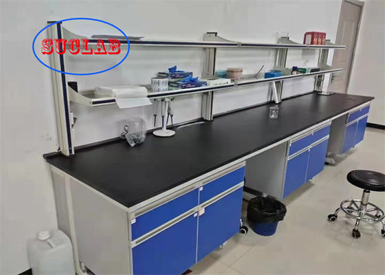 Buen precio Personalizar la madera durable Química de laboratorio banco de trabajo de laboratorio de la estación de trabajo del banco en línea