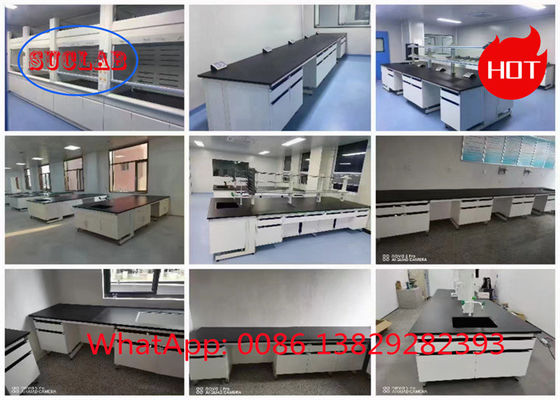 Buen precio Bancos de trabajo de laboratorio de resina fenólica resistente a los químicos Proveedores o plataforma de trabajo de resina epoxi en línea