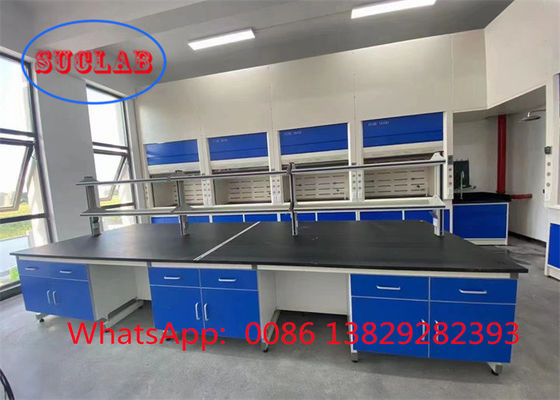 Buen precio Resistencia química Laboratorio de química Bancos de trabajo de laboratorio Estaciones de trabajo Servicio al cliente y montaje excelentes en línea