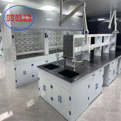 Buen precio Muebles de laboratorio de química de polipropileno personalizables para seguridad y almacenamiento en línea