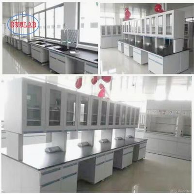 Buen precio Banco de trabajo de laboratorio de química de madera con alta seguridad y excelente servicio al cliente en línea