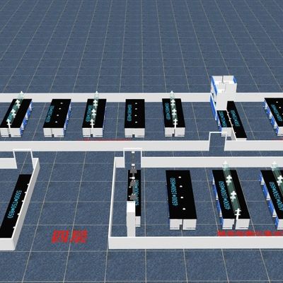 Buen precio Diseño de muebles modulares de laboratorio personalizables y modernos con recubrimiento en polvo en línea