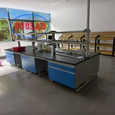 Buen precio Algunos equipos de ensamblaje requieren un banco de trabajo de laboratorio de química de madera en línea
