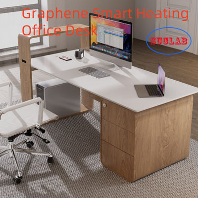 Buen precio Grafeno personalizable Calientación inteligente de la mesa de oficina pulido para un entorno de negocios cómodo y productivo en línea