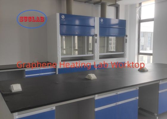 Buen precio Revestimiento con grafeno Calentamiento Química Banco de laboratorio L*1500/750 W *800 /850 mm H O personalizable Blanco/ Azul/ Amarillo/ Negro en línea