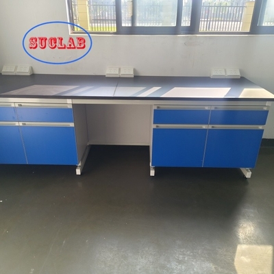 Buen precio Fabricas de bancos de laboratorio de química rectangular para acero hospitalario madera/acero inoxidable 304 / diseño personalizado en línea