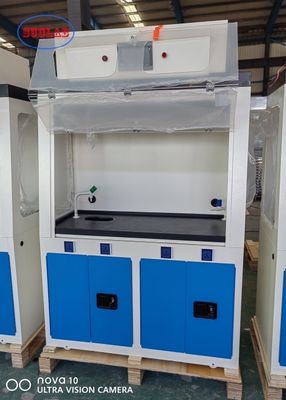 Buen precio Campana extractora con superficie de trabajo de resina fenólica resistente a químicos para filtración de aire de laboratorio con nivel de ruido ≤60dB en línea
