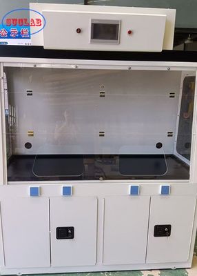 Buen precio Fuente de alimentación de escape de aire 220V / 50Hz Filtro de humo de la capucha de los proveedores con escape superior y más características en línea