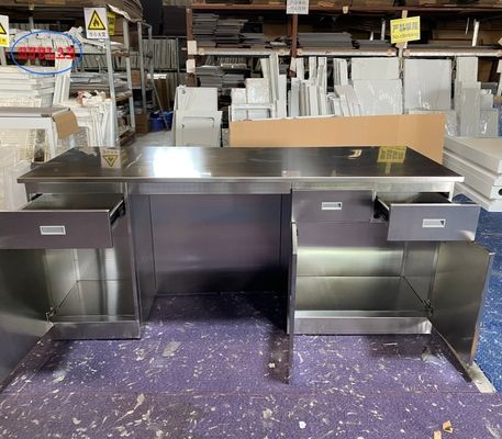 Buen precio Fabricantes de cajas de acero inoxidable verticales para escuelas para gabinetes de laboratorio montados en el suelo en línea