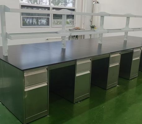 Buen precio Stainless Steel Lab Bench Makers 300kg Load Capacity Steel Worktop for Food & Hospital Resarch Laboratory en línea