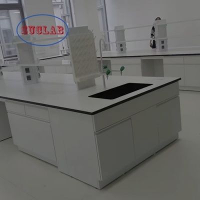Buen precio Bespoke Chemistry Lab Bench Manufacturers with Fire-resistant Features and C-frame Design en línea