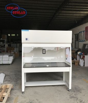 Buen precio Bajo nivel de ruido Soluciones de capas de humo sin conductos de laboratorio para la plataforma de trabajo de resina fenólica resistente a productos químicos en laboratorios en línea