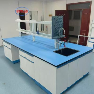 Buen precio Customizable Made Environmental Monitoring Station Lab Furniture with Drawer en línea