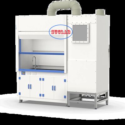 Buen precio Campana extractora de humos montada en la pared con depurador de humos, flujo de aire de 400 metros cúbicos por hora, que proporciona soluciones de ventilación química en línea