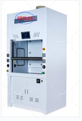 Buen precio Campana de laboratorio con precio de fábrica con sistema de control por microcomputadora integrado con tanque depurador de humos en línea